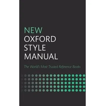 Anglický jazyk New Oxford Style Manual