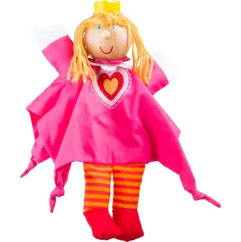 Dřevěná hračka Small Foot Dřevěná loutka maňásek princezna