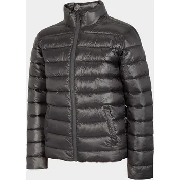 Dívčí bunda 4F HJL22-JKUMP001 DARK GREY Dětská bunda EU 146