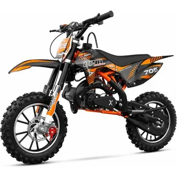 malá motorka Sunway Minicross 50 cc 2t Liya 705 E-start oranžová