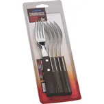 CHURRASCO vidlička steaková 6 ks tmavé dřevo - Tramontina