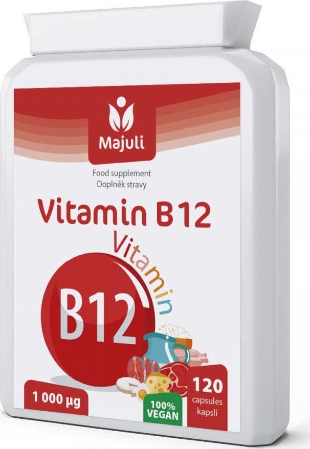 Majuli Vitamín B12 1 mg 120 cps. Zbozi.cz