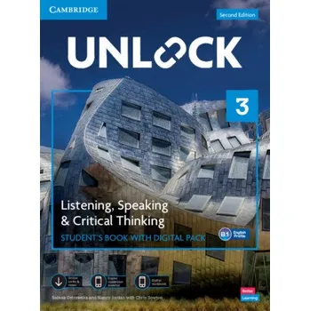 Kniha Unlock Level 3 Listening, Speaking and Critical Thinking Student's Book with Digital Pack – Sabina Ostrowska,Nancy Jordan (EN)