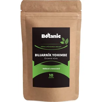 Přírodní produkt Botanic Bujarník yohimbe drcená kůra 10 g