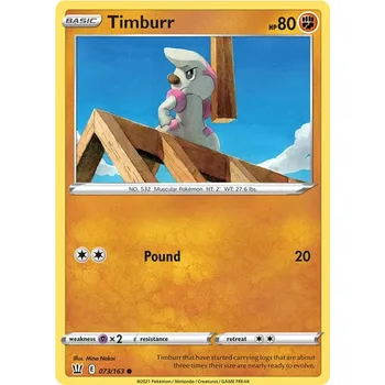 Sběratelská karetní hra Timburr 073/198 - Battle Styles Typ karty: Non-Holo