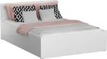 Dřevěná postel DM1 160 x 200 cm bílá