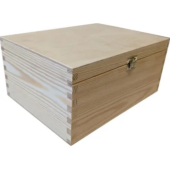 Úložný box Dřevěný organizační box, 28 x 13 x 21 cm