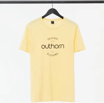 Pánské tričko Outhorn HOL21-TSM600A LIGHT LEMON Pánské tričko US XL
