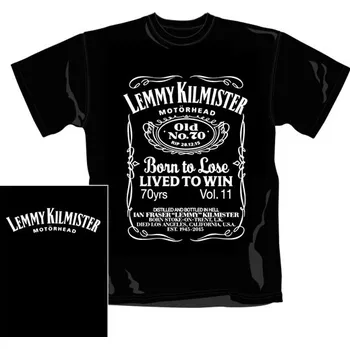 triko Motörhead - Lemmy Kilmister whiskey