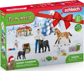Figurka Schleich Farm World 98643 Adventní kalendář 2022 domácí zvířata