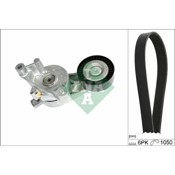 Sada žebrovaných klínových řemenů Schaeffler INA 529 0468 10