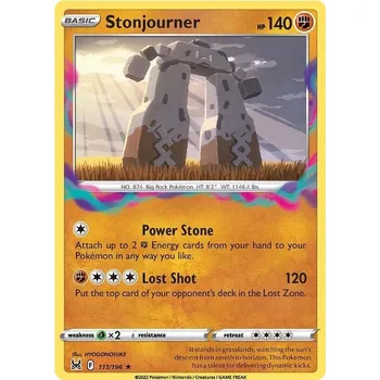 Karetní hra Stonjourner 111/196 - Lost Origin Typ karty: Non-Holo