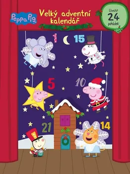 Leporelo Peppa Pig: Velký adventní kalendář - Nakladatelství Egmont (2022)