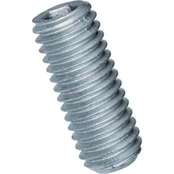 Šroub Šroub stavěcí IMBUS DIN 916 s důlkem M5x6 DIN 916 45H