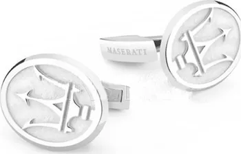 Manžetový knoflíček Manžetové knoflíčky Maserati ocel stříbrné