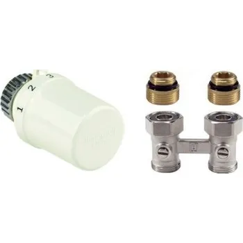 Hlavice pro radiátor Honeywell radiátorový set - termostatická hlavice T3019 + Verafix DN15 přímý, TL3096DY15