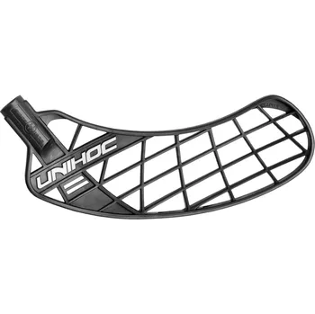 Florbalová čepel Čepel Unihoc Unity Hard Titan černá Pravá (pravá ruka dole) tvrdá (PP - odlehčená)