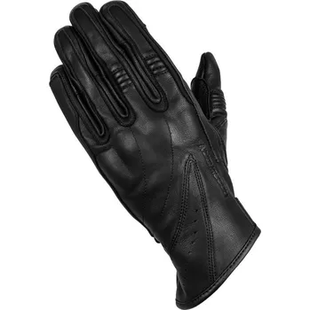 Moto rukavice Rebelhorn RUNNER LADY černé dámské kožené rukavice na motorku M