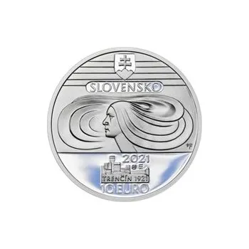Sběratelství 2021 - 10 € Vznik Speváckeho zboru slovenských učiteľov - 100. výročie Ag Proof