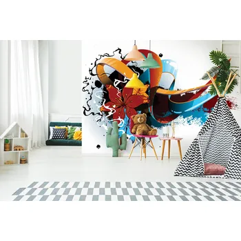 Malvis ® Tapeta do dětského pokoje Graffiti Vel. (šířka x výška): 432 x 290 cm