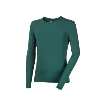 Pánské tričko Progress ORIGINAL pánské triko LS BAMBUS khaki XXL; Zelená triko