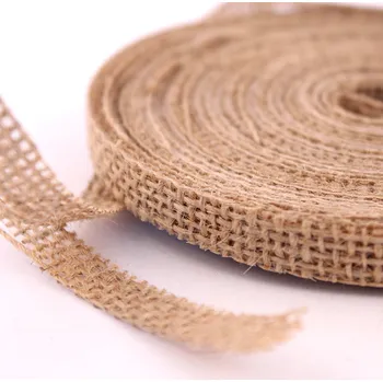 Stuha Stuha jutová - přírodní - 1cm/1bm