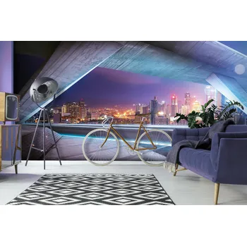 Malvis ® Tapeta Pohled na město Vel. (šířka x výška): 216 x 140 cm