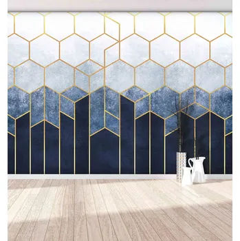 Malvis ® Tapeta hexanové mrakodrapy Vel. (šířka x výška): 504 x 310 cm