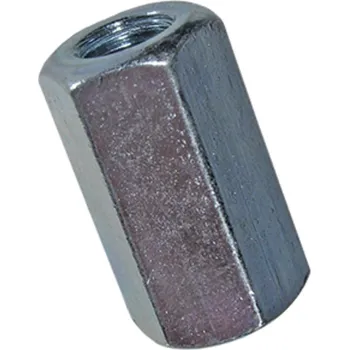 Spojovací materiál Matice šestihranná prodlužovací DIN 6334 M4x12 DIN 6334 ZB /6/