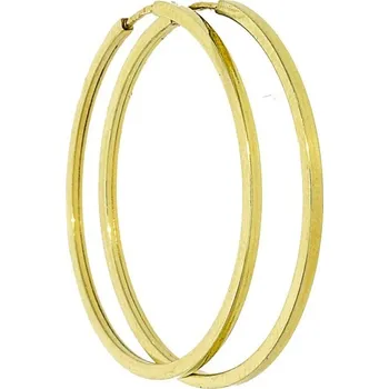 Náušnice Goldstore Zlaté kruhy průměr 32 Velikost: 32, Váha: 2.75 g