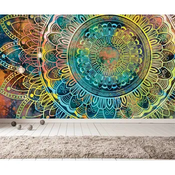 Tapeta Malvis ® Tapeta Mandala letní Vel. (šířka x výška): 504 x 310 cm