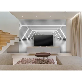 Tapeta Malvis ® Tapeta 3D tunel Vel. (šířka x výška): 144 x 105 cm