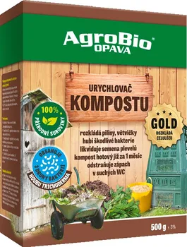 Urychlovač kompostu AgroBio Opava Gold urychlovač kompostu 500 g