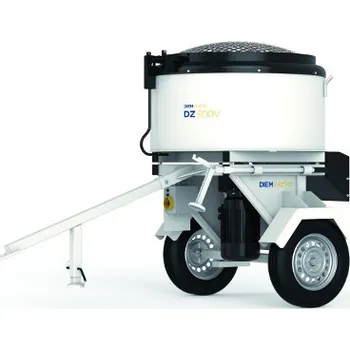 Míchačka Míchačka stavební s nuceným oběhem Diem DZ 300V mobilní 400V/9,0 kW
