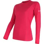 SENSOR Merino Active - Dámské funkční triko dl.rukáv Barva: Růžová, Velikost: XL