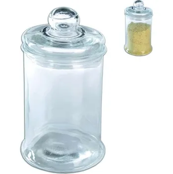 Dóza na potraviny Dóza sklo s víčkem 2,8 l/28,5x15 cm