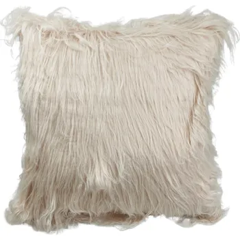 Povlak na polštářek Dekorační povlak 40x40cm Long Hair růžová Tiahome