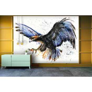 Malvis ® Tapeta Akvarel dravec Vel. (šířka x výška): 216 x 140 cm