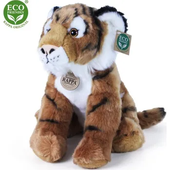 plyšák Tygr, sedící plyšový, 30 cm