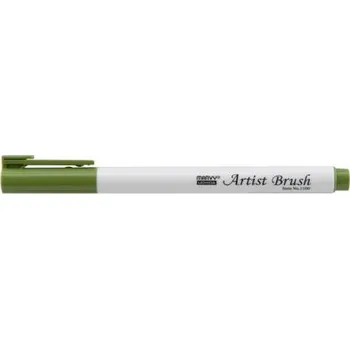 MARVY Artist Brush 1100-15 fix štětcový hrot – barvy vodní báze brush pen na papír lettering kaligrafie rozmývatelný mísitelný acid free netoxický