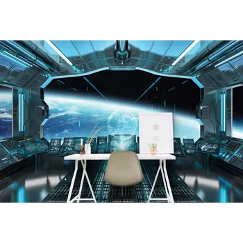 Fototapeta Malvis ® Tapeta na zeď Vesmírná loď Vel. (šířka x výška): 144 x 105 cm