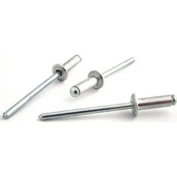 Spojovací materiál Trhací nýt plochá hlava DIN 7337 ST/ST 6x12 ST/ST