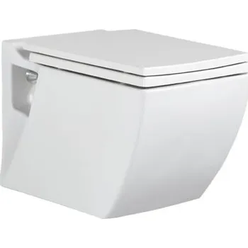 Bidet CREAVIT TP324 závěsný WC s bidetovou tryskou 2v1, bílý