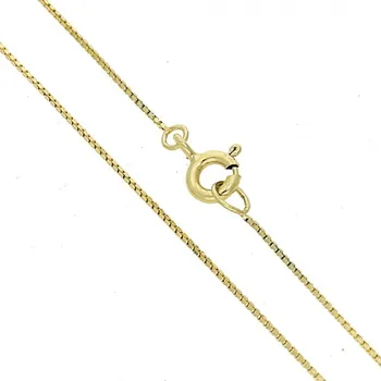 Řetízek Goldstore Zlatý řetízek jemná kostička Váha: 1.27 g, Délka: 40 cm