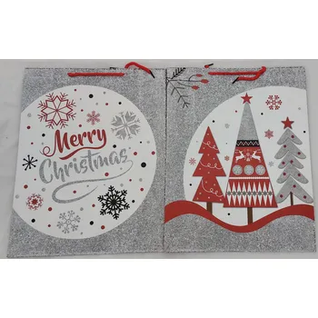 Dárková taška Taška dárková 31x40x12 cm Vánoční