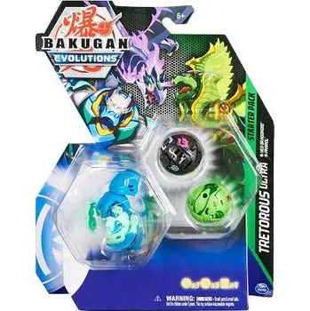 Spin Master Bakugan Evolutions 3 ks Startovací sada s4 TRETOROUS ULTRA & NEO DRAGONOID & PHAROL