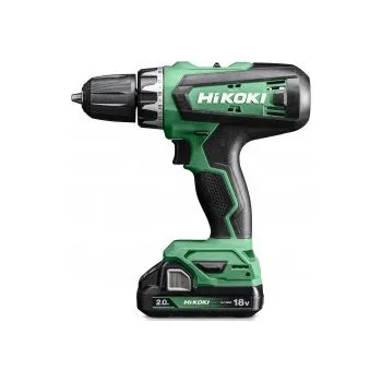 HiKoKi DS18DFWQZ Aku šroubovák 18V, 2 x 2,0Ah baterie BSL1820M, nabíječka UC18YKSL, bit, Hitbox
