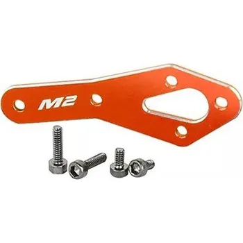 RC model vrtulníku OMP M2 Sada výztužných desek motoru ocasu-oranžová pro M2 V2