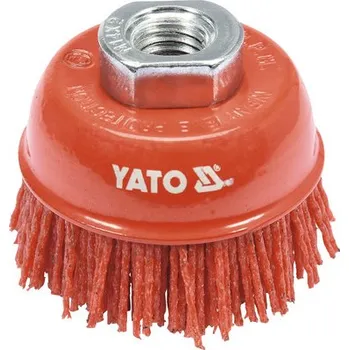 Brusný kartáč Kartáč kotoučový nylonový M14 x 65 mm, YT-47785