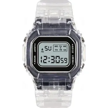 Hodinky OEM Digitální Hodinky TR KP21628 transparentní